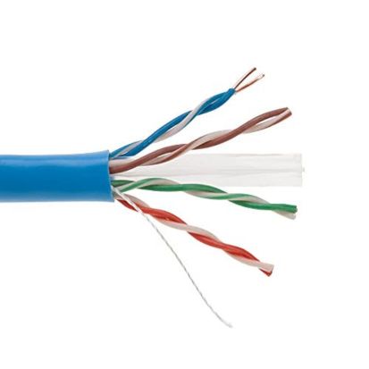 General Cable GenSPEED® 6000 Enhanced 7133900 Pull-Pac® II Type CMR Cat 6 Riser Cable, 23 AWG Annealed Bare Solid Copper Conductor, 1000 ft L